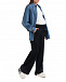 Синие брюки с люрексом Panicale | Фото 4