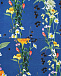 Синяя толстовка-худи Rhona &quot;Vertical Flowers&quot; Molo | Фото 3