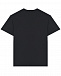 Черная футболка с разноцветным лого Stella McCartney | Фото 2