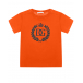 Оранжевая футболка с монограммой &quot;DG&quot; Dolce&Gabbana | Фото 1