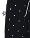 Черные шорты с принтом &quot;звезды&quot; Burberry | Фото 3