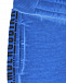 Синие спортивные брюки с черным лого Bikkembergs | Фото 3