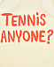 Майка с принтом &quot;Tennis anyone?&quot;  | Фото 3
