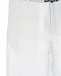 Белые брюки из вискозы и льна Emporio Armani | Фото 3