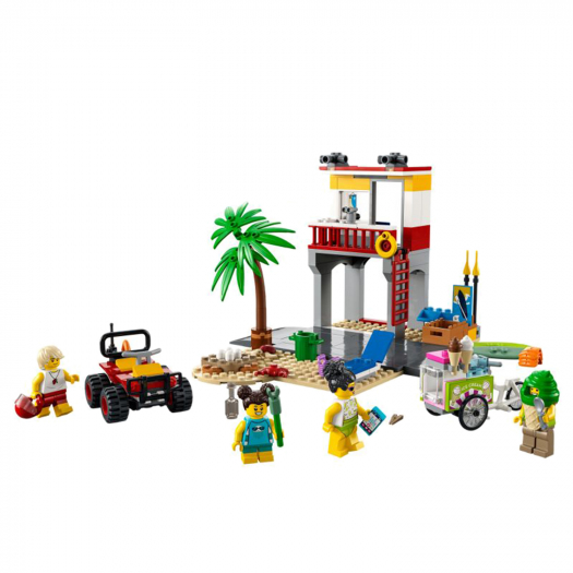 Конструктор CITY &quot;Пост спасателей на пляже&quot; Lego | Фото 1