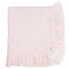 Розовый плед с вышивкой Aletta | Фото 2
