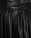 Юбка-макси из эко-кожи, черная Philosophy Di Lorenzo Serafini | Фото 10