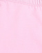 Леггинсы однотонные розовые Monnalisa | Фото 3