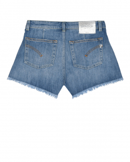 Синие джинсовые шорты Dondup Синий, арт. DFBE69C DS040 4016 | Фото 2