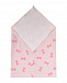 Светло-розовая косынка с принтом &quot;банты&quot; Dan Maralex | Фото 2