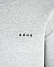 Серый укороченный свитшот ROHE | Фото 7