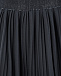 Черная трикотажная плиссированная юбка Aletta | Фото 4