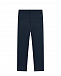 Классические брюки темно-синего цвета Emporio Armani | Фото 3
