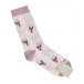 Светло-розовые носки с принтом &quot;олени&quot; Story Loris | Фото 1