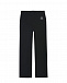 Черные спортивные брюки с кнопками в боковых швах Moncler | Фото 2