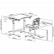 Комплект парта + стул трансформеры OMINO GREY FUNDESK  | Фото 3