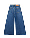 Синие джинсы с разрезами и бахромой Diesel | Фото 2