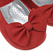Красные туфли с бантом Monnalisa | Фото 6