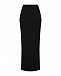 Черная юбка с глубоким разрезом Roberto Cavalli | Фото 6