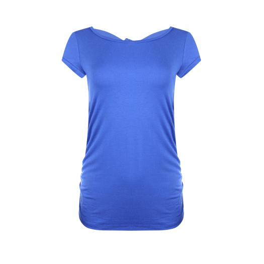 Синяя футболка для беременных Attesa | Фото 1