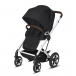 Детская коляска Talos S Lux SLV Deep Black с дождевиком CYBEX | Фото 1