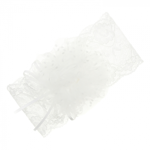 Белая кружевная повязка Aletta | Фото 1