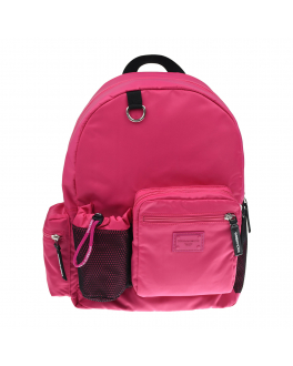 Розовый рюкзак с карманами, 30х22х40 см Dolce&Gabbana Розовый, арт. EM0105 AT994 80422 | Фото 1