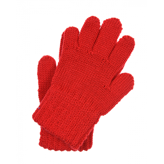 Красные перчатки из шерсти MaxiMo | Фото 1