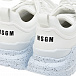 Белые кроссовки с подошвой в крапинку MSGM | Фото 6