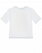 Белая футболка с логотипом &quot;арбуз и банан&quot; Dolce&Gabbana | Фото 3