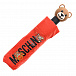 Красный зонт с принтом &quot;медвежонок&quot; Moschino | Фото 5