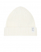 Кашемировая шапка белого цвета FTC Cashmere | Фото 1