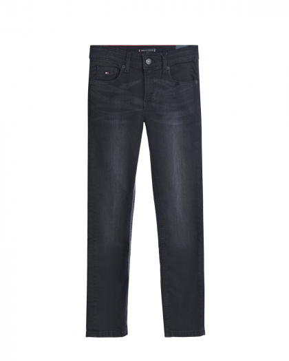 Черные джинсы slim fit Tommy Hilfiger | Фото 1