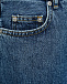 Джинсы палаццо широкие, синие Mo5ch1no Jeans | Фото 4