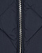 Темно-синяя стеганая куртка-бомбер Antony Morato | Фото 3