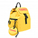 Желтый рюкзак с лого, 24x23x13 см Dsquared2 | Фото 3