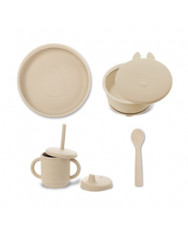 Набор посуды из 4 предметов, мягкая глина LUKNO , арт. LDSUA22-0035 | Фото 2