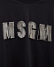 Футболка с лого MSGM стразами  | Фото 7