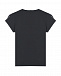 Черная футболка с отделкой перьями Miss Blumarine | Фото 2