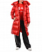 Красное пальто с поясом Woolrich | Фото 2