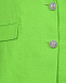Зеленый жакет мужского кроя ALINE | Фото 9