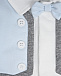 Белый комбинезон с имитацией жилета Aletta | Фото 3