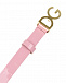 Розовый ремень с золотистой пряжкой Dolce&Gabbana | Фото 2