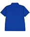 Синяя футболка-поло с вышивкой Dolce&Gabbana | Фото 3
