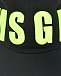 Черная бейсболка с зеленым логотипом MSGM | Фото 3