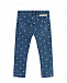 Синие джинсы с вышивкой &quot;звезды&quot; Stella McCartney | Фото 2