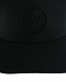 Черная бейсболка с вышитым лого  | Фото 3
