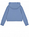 Голубая спортивная куртка с капюшоном Emporio Armani | Фото 2