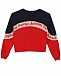 Хлопковый свитер colorblock Emporio Armani | Фото 2