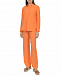 Оранжевые льняные брюки 120% Lino | Фото 4